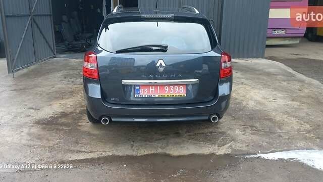 Сірий Рено Лагуна, об'ємом двигуна 2 л та пробігом 254 тис. км за 9300 $, фото 7 на Automoto.ua