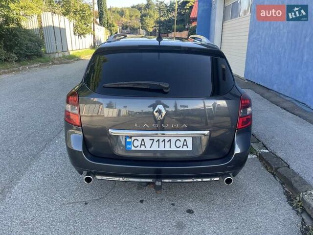 Серый Рено Лагуна, объемом двигателя 2 л и пробегом 255 тыс. км за 6500 $, фото 11 на Automoto.ua