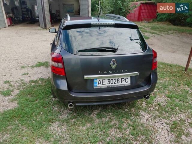 Серый Рено Лагуна, объемом двигателя 2 л и пробегом 186 тыс. км за 9800 $, фото 5 на Automoto.ua