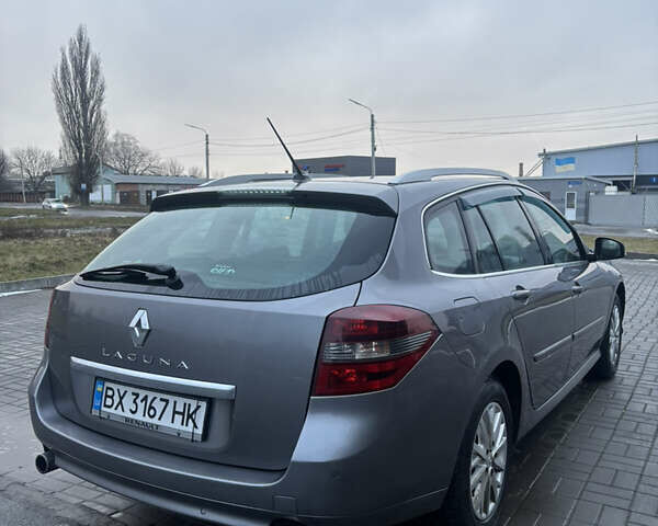 Серый Рено Лагуна, объемом двигателя 1.5 л и пробегом 255 тыс. км за 6200 $, фото 12 на Automoto.ua