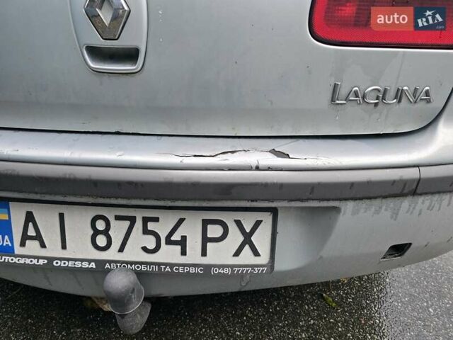 Серый Рено Лагуна, объемом двигателя 1.87 л и пробегом 600 тыс. км за 2900 $, фото 14 на Automoto.ua