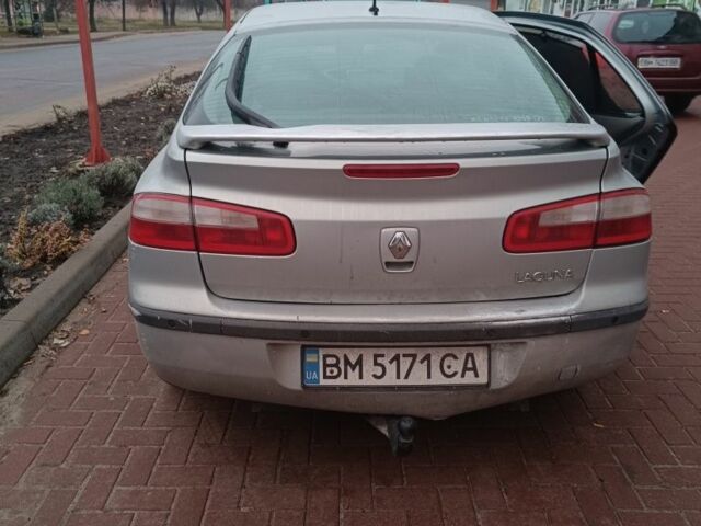 Сірий Рено Лагуна, об'ємом двигуна 2 л та пробігом 270 тис. км за 1750 $, фото 3 на Automoto.ua