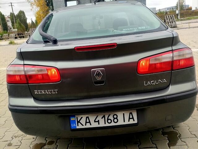 Сірий Рено Лагуна, об'ємом двигуна 1.8 л та пробігом 340 тис. км за 3200 $, фото 2 на Automoto.ua