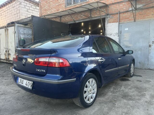 Синий Рено Лагуна, объемом двигателя 1.8 л и пробегом 172 тыс. км за 1799 $, фото 3 на Automoto.ua