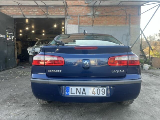 Синий Рено Лагуна, объемом двигателя 1.8 л и пробегом 172 тыс. км за 1799 $, фото 5 на Automoto.ua