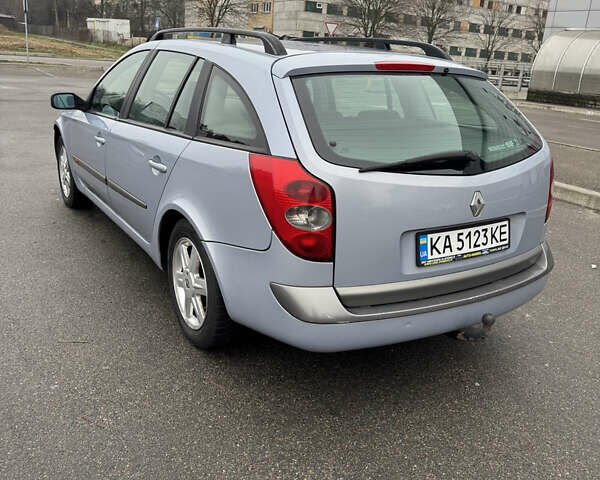 Синий Рено Лагуна, объемом двигателя 1.8 л и пробегом 390 тыс. км за 3500 $, фото 3 на Automoto.ua
