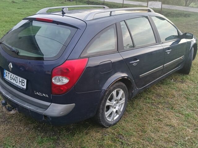 Синий Рено Лагуна, объемом двигателя 1.9 л и пробегом 400 тыс. км за 2200 $, фото 4 на Automoto.ua