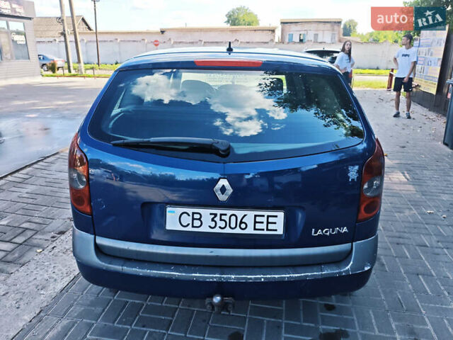 Синій Рено Лагуна, об'ємом двигуна 1.9 л та пробігом 192 тис. км за 3350 $, фото 3 на Automoto.ua