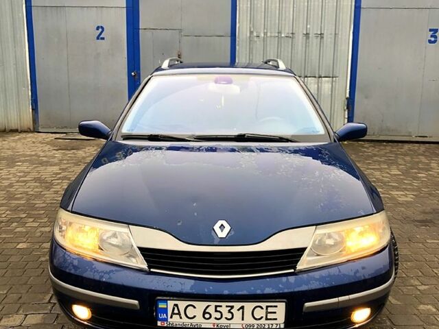 Синий Рено Лагуна, объемом двигателя 1.9 л и пробегом 395 тыс. км за 2800 $, фото 1 на Automoto.ua