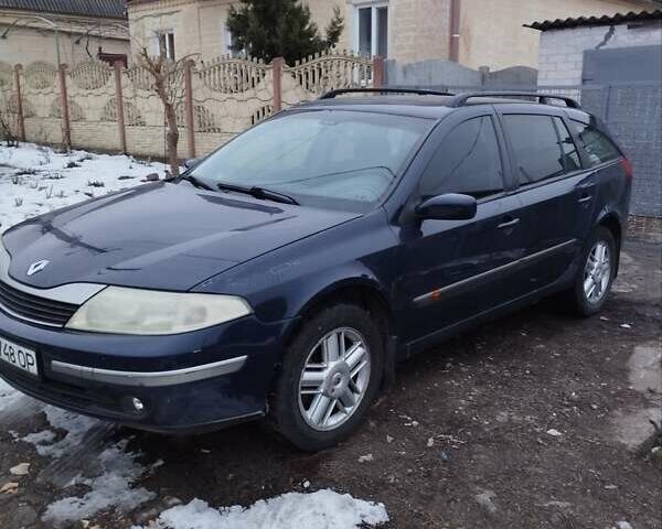 Синий Рено Лагуна, объемом двигателя 1.6 л и пробегом 309 тыс. км за 5500 $, фото 1 на Automoto.ua