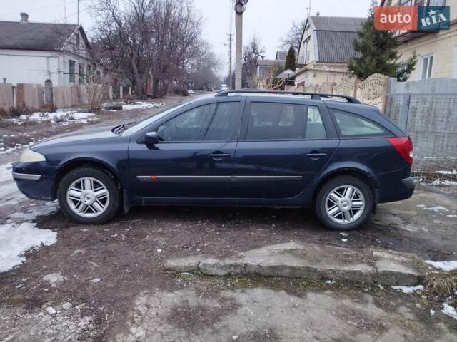 Синий Рено Лагуна, объемом двигателя 1.6 л и пробегом 309 тыс. км за 5500 $, фото 2 на Automoto.ua