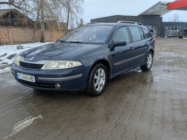 Синій Рено Лагуна, об'ємом двигуна 1.9 л та пробігом 239 тис. км за 2450 $, фото 1 на Automoto.ua