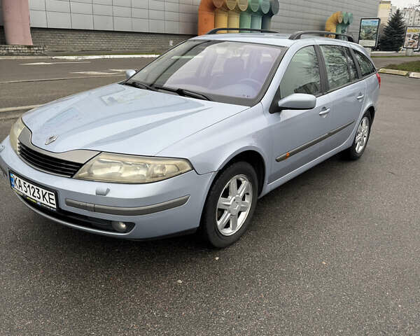 Синий Рено Лагуна, объемом двигателя 1.8 л и пробегом 390 тыс. км за 3500 $, фото 2 на Automoto.ua
