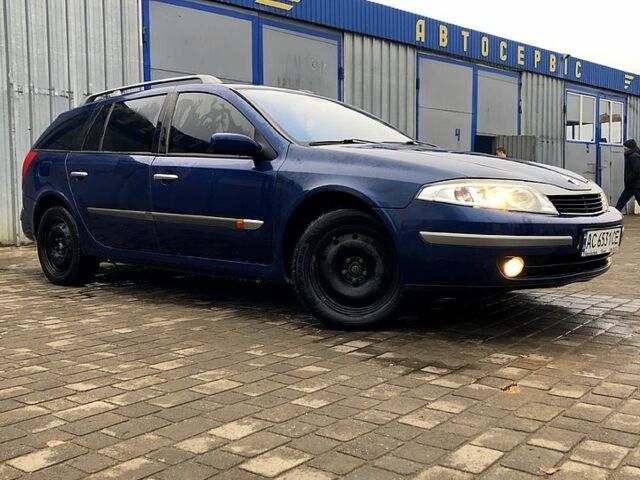 Синий Рено Лагуна, объемом двигателя 1.9 л и пробегом 395 тыс. км за 2800 $, фото 5 на Automoto.ua