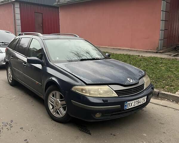 Синій Рено Лагуна, об'ємом двигуна 1.9 л та пробігом 382 тис. км за 2500 $, фото 1 на Automoto.ua