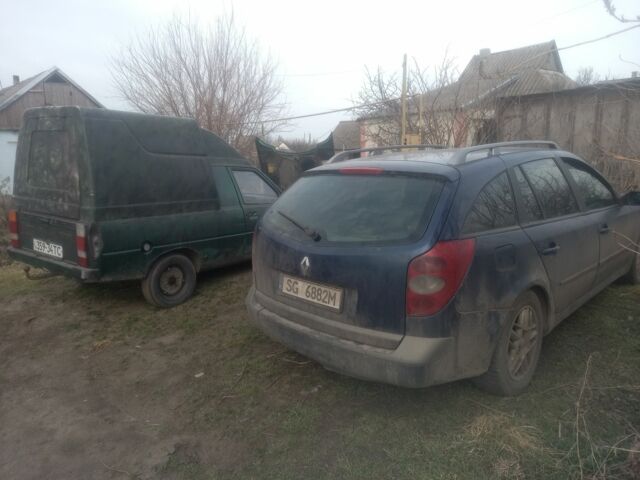 Синій Рено Лагуна, об'ємом двигуна 1.9 л та пробігом 100 тис. км за 1000 $, фото 2 на Automoto.ua