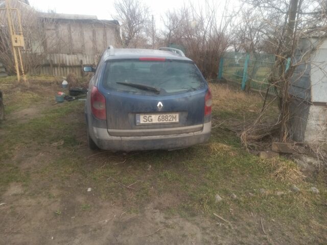 Синій Рено Лагуна, об'ємом двигуна 1.9 л та пробігом 100 тис. км за 1000 $, фото 3 на Automoto.ua