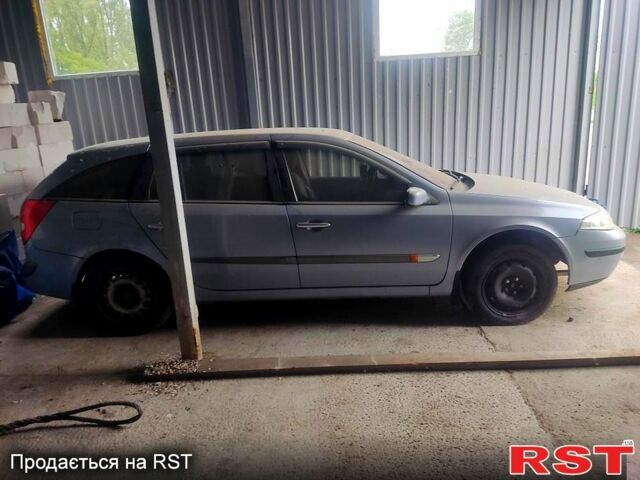 Синий Рено Лагуна, объемом двигателя 2 л и пробегом 280 тыс. км за 1800 $, фото 2 на Automoto.ua