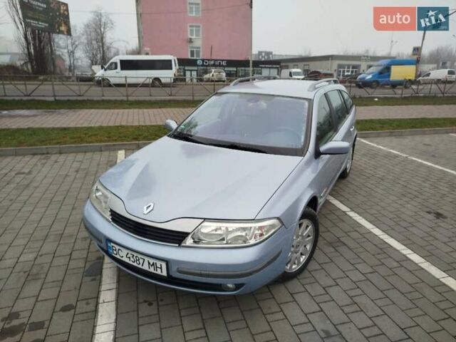 Синій Рено Лагуна, об'ємом двигуна 1.8 л та пробігом 154 тис. км за 4000 $, фото 1 на Automoto.ua