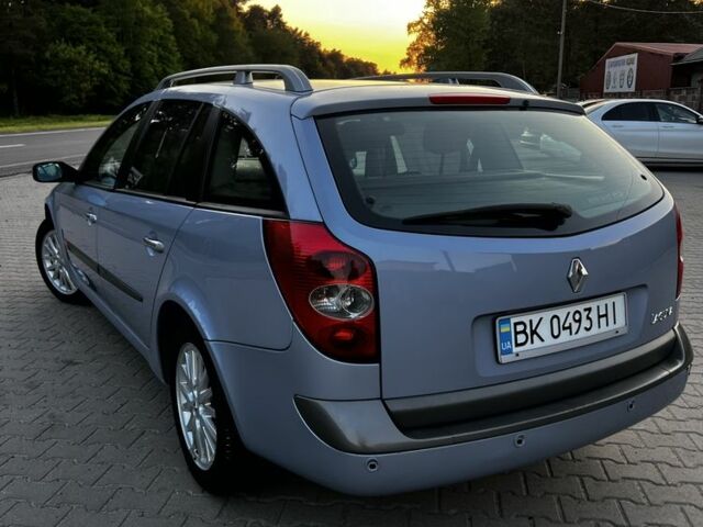 Синій Рено Лагуна, об'ємом двигуна 2 л та пробігом 254 тис. км за 3300 $, фото 6 на Automoto.ua