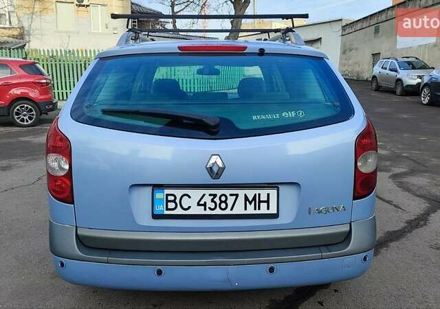 Синій Рено Лагуна, об'ємом двигуна 1.8 л та пробігом 154 тис. км за 3300 $, фото 3 на Automoto.ua
