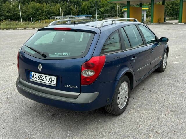 Синий Рено Лагуна, объемом двигателя 1.8 л и пробегом 399 тыс. км за 2700 $, фото 2 на Automoto.ua