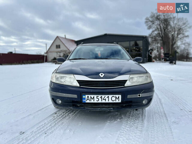 Синій Рено Лагуна, об'ємом двигуна 1.78 л та пробігом 340 тис. км за 2250 $, фото 1 на Automoto.ua