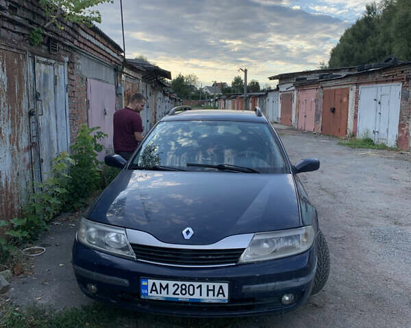 Синий Рено Лагуна, объемом двигателя 1.87 л и пробегом 397 тыс. км за 2600 $, фото 1 на Automoto.ua