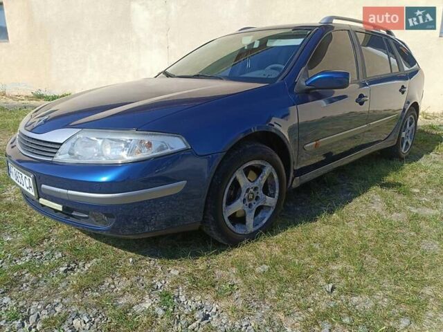 Синій Рено Лагуна, об'ємом двигуна 2 л та пробігом 300 тис. км за 3700 $, фото 16 на Automoto.ua