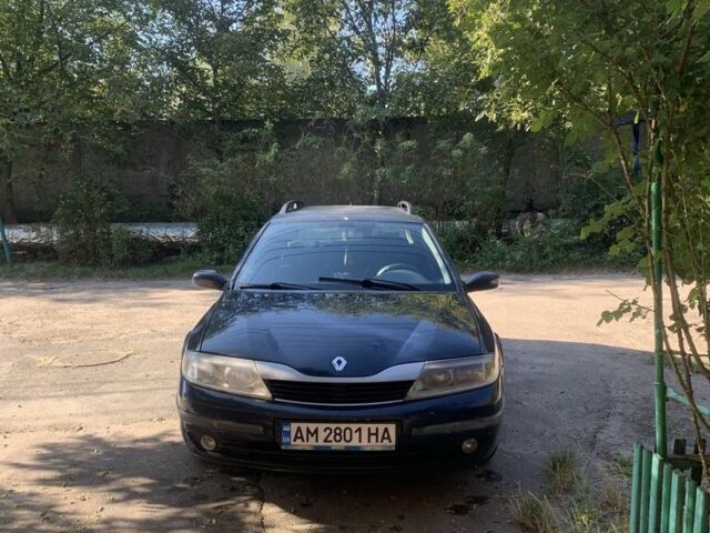 Синий Рено Лагуна, объемом двигателя 1.9 л и пробегом 396 тыс. км за 2999 $, фото 1 на Automoto.ua