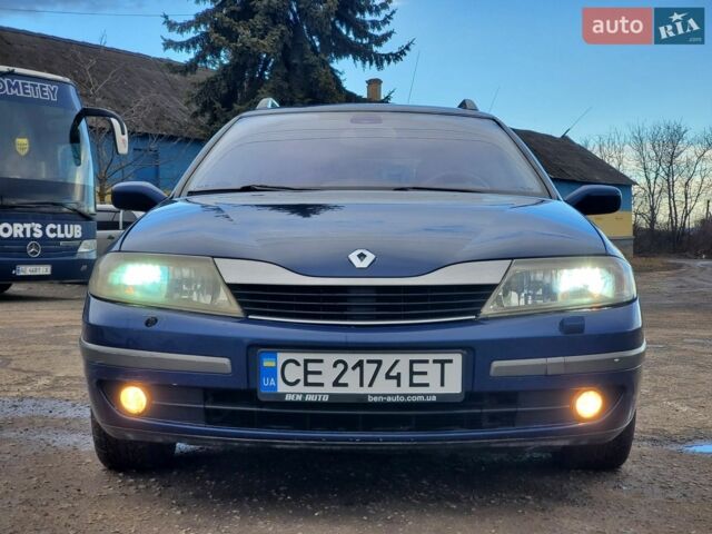 Синий Рено Лагуна, объемом двигателя 1.87 л и пробегом 351 тыс. км за 3200 $, фото 3 на Automoto.ua