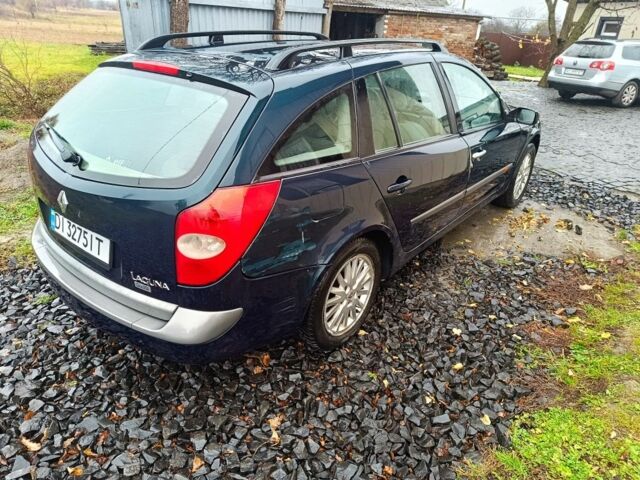 Синий Рено Лагуна, объемом двигателя 1.8 л и пробегом 308 тыс. км за 2400 $, фото 6 на Automoto.ua