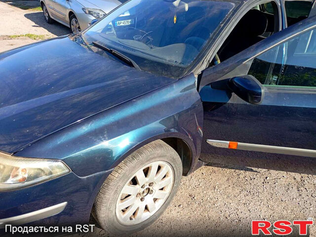 Синій Рено Лагуна, об'ємом двигуна 2 л та пробігом 200 тис. км за 1000 $, фото 1 на Automoto.ua