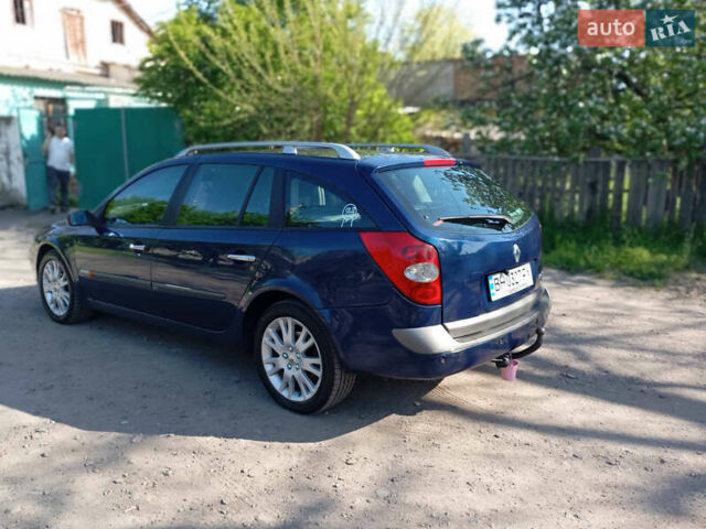 Синий Рено Лагуна, объемом двигателя 1.9 л и пробегом 320 тыс. км за 4000 $, фото 3 на Automoto.ua