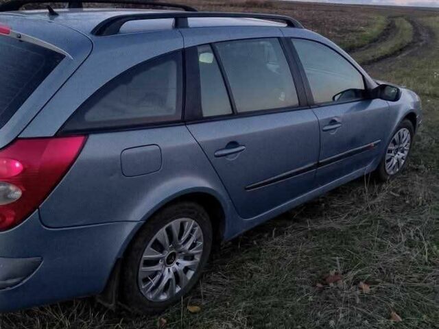 Синий Рено Лагуна, объемом двигателя 2 л и пробегом 340 тыс. км за 3650 $, фото 3 на Automoto.ua