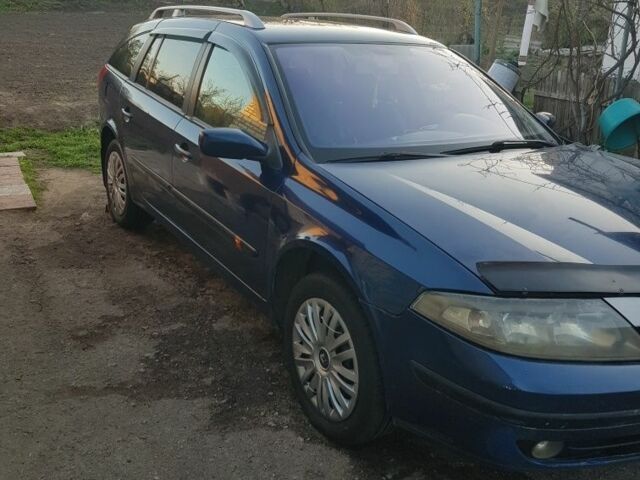 Синий Рено Лагуна, объемом двигателя 1.9 л и пробегом 338 тыс. км за 3650 $, фото 1 на Automoto.ua