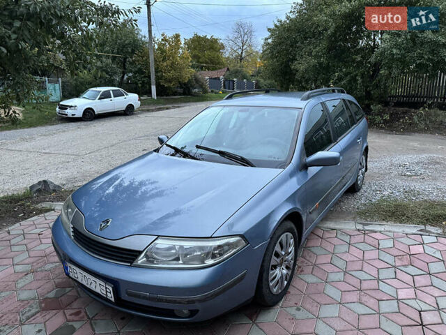 Синий Рено Лагуна, объемом двигателя 2 л и пробегом 280 тыс. км за 2650 $, фото 1 на Automoto.ua