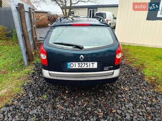 Синий Рено Лагуна, объемом двигателя 1.8 л и пробегом 308 тыс. км за 2400 $, фото 3 на Automoto.ua