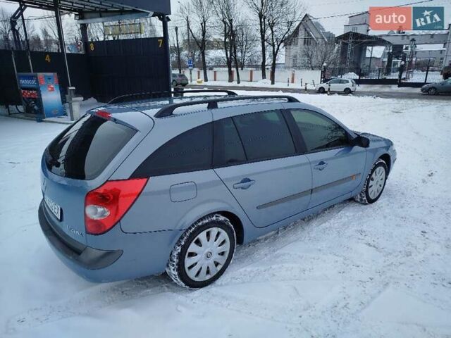 Синий Рено Лагуна, объемом двигателя 1.8 л и пробегом 260 тыс. км за 3950 $, фото 19 на Automoto.ua