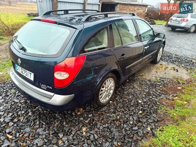 Синий Рено Лагуна, объемом двигателя 1.8 л и пробегом 308 тыс. км за 2400 $, фото 5 на Automoto.ua