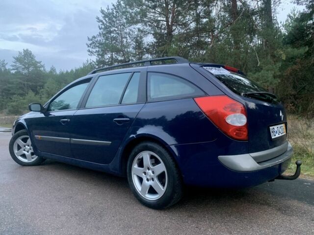 Синий Рено Лагуна, объемом двигателя 1.6 л и пробегом 175 тыс. км за 3000 $, фото 3 на Automoto.ua