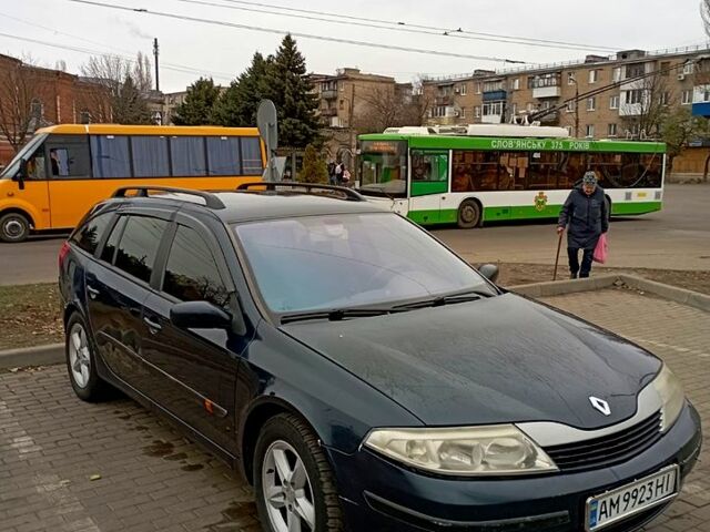 Синий Рено Лагуна, объемом двигателя 1.8 л и пробегом 260 тыс. км за 3800 $, фото 8 на Automoto.ua