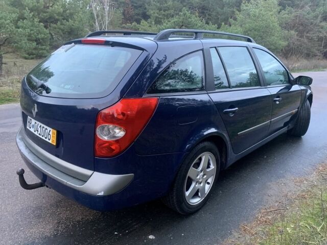 Синий Рено Лагуна, объемом двигателя 1.6 л и пробегом 175 тыс. км за 3000 $, фото 2 на Automoto.ua