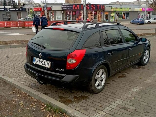 Синий Рено Лагуна, объемом двигателя 1.8 л и пробегом 260 тыс. км за 3800 $, фото 10 на Automoto.ua