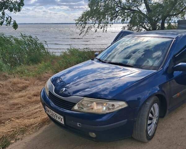 Синий Рено Лагуна, объемом двигателя 1.87 л и пробегом 302 тыс. км за 3299 $, фото 1 на Automoto.ua