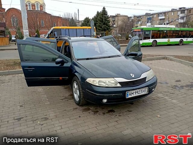 Синий Рено Лагуна, объемом двигателя 1.8 л и пробегом 260 тыс. км за 3800 $, фото 1 на Automoto.ua