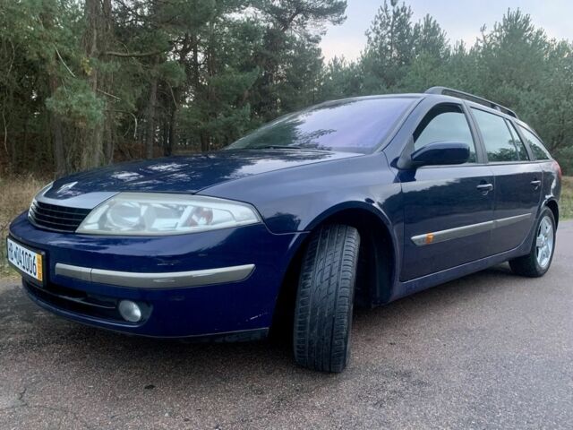 Синий Рено Лагуна, объемом двигателя 1.6 л и пробегом 175 тыс. км за 3000 $, фото 4 на Automoto.ua