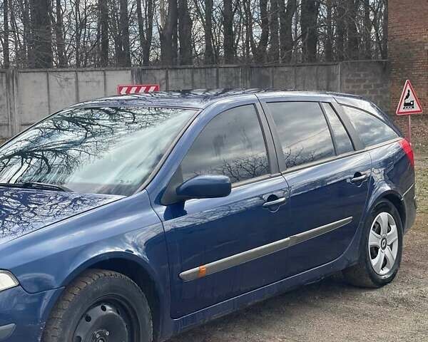 Синий Рено Лагуна, объемом двигателя 1.9 л и пробегом 360 тыс. км за 3500 $, фото 1 на Automoto.ua