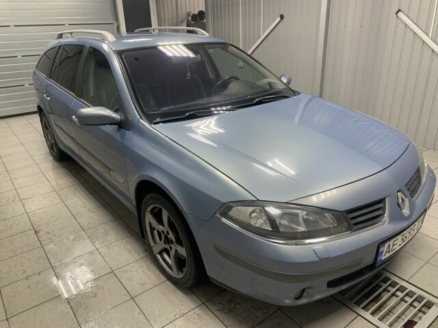 Синій Рено Лагуна, об'ємом двигуна 2 л та пробігом 295 тис. км за 3682 $, фото 1 на Automoto.ua