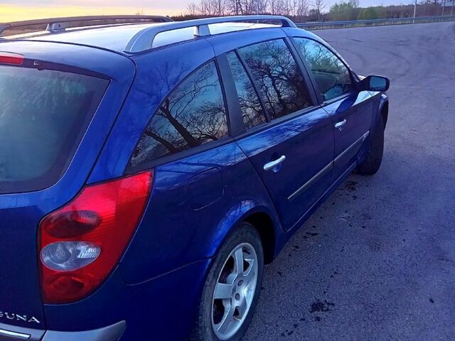 Синий Рено Лагуна, объемом двигателя 2 л и пробегом 317 тыс. км за 4000 $, фото 9 на Automoto.ua